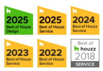 Best Of Houzz Six Award Badges